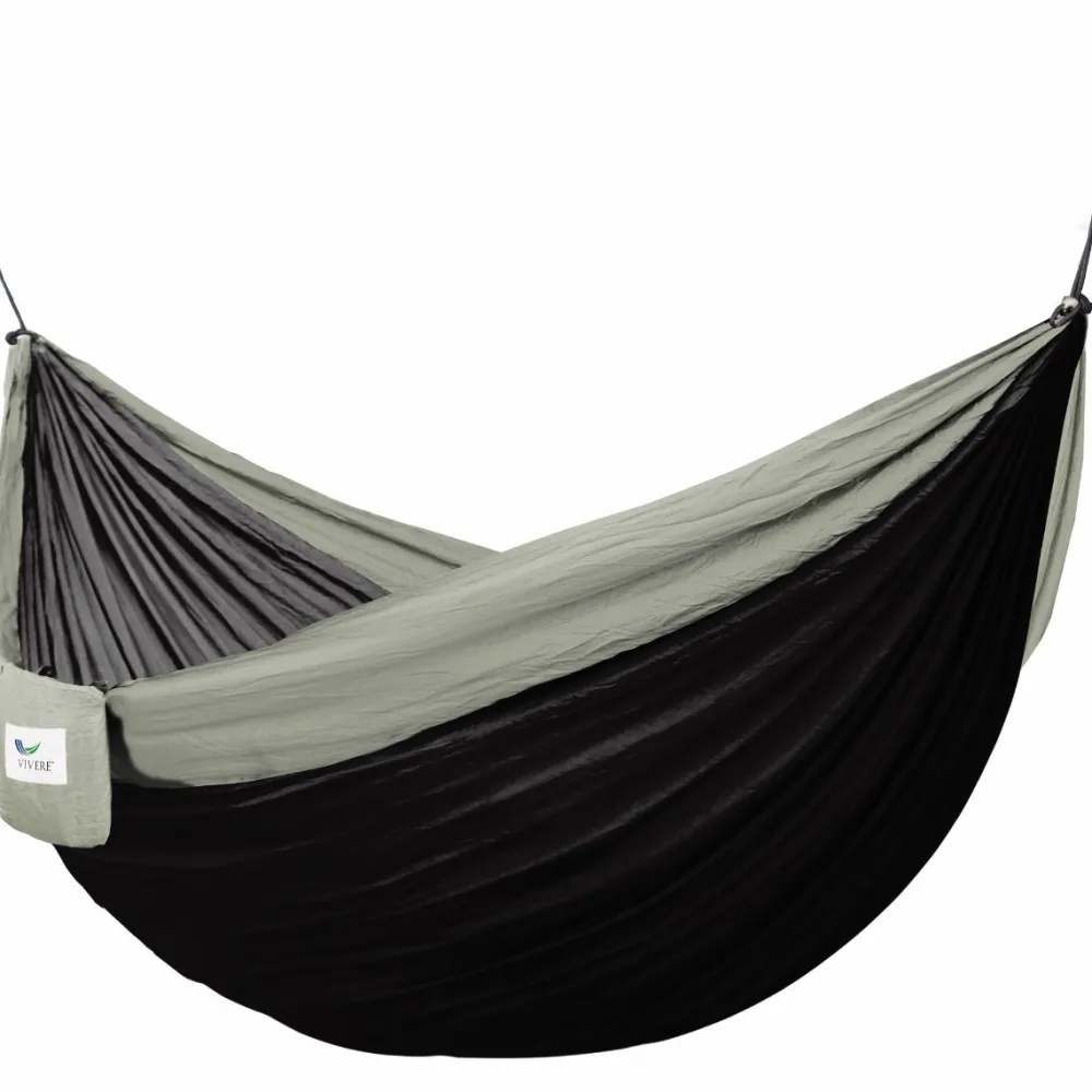Rejsehængekøje dobbelt (nylon) - Sort|Børn Mindfulness For Børn