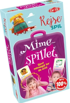 Tactic Rejsespil - Mimespillet| Sprog & Leg|Legetøj Til Ferien