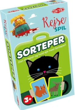 Tactic Rejsespil - Sorteper| Legetøj Til Ferien
