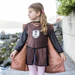 Great Pretenders Ridder-tunika m. kappe, str. 4-6 år| Fastelavn|Udklædningstøj