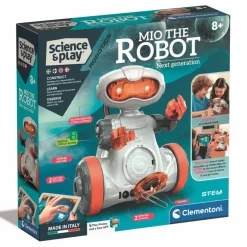 Clementoni Robotten Mio - Next Generation| Interaktivt Legetøj|Robot Legetøj