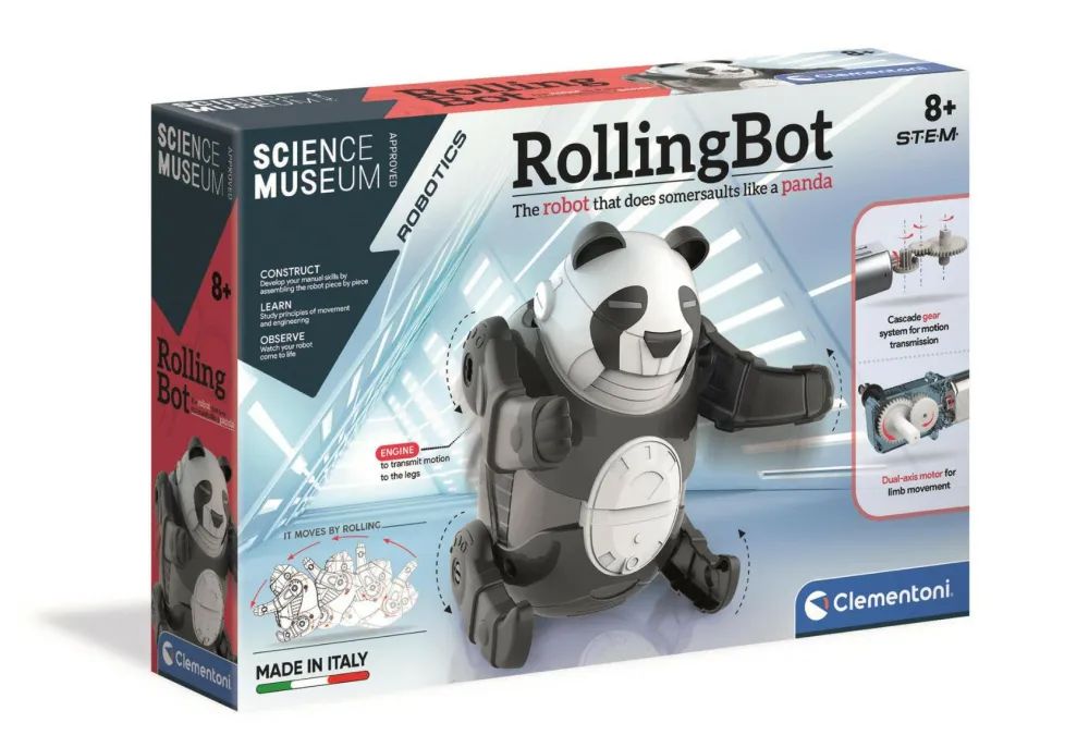 Clementoni RollingBot| Byggesæt|Robot Legetøj