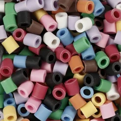 Rørperler midi - BioBeads mix, 3.000 stk| Økologisk Eller Bæredygtig|Kreativ Leg