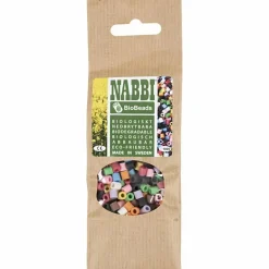 Rørperler midi - BioBeads mix, 3.000 stk| Økologisk Eller Bæredygtig|Kreativ Leg