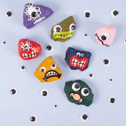Playbox Rulleøjne i rør - Flere str., ca. 560 stk| Påske|Kreativ Leg