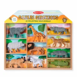 Melissa & Doug Safaridyr, 10 stk| Dyrefigurer