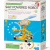 4M Saltdrevet robot| Stem Læringslegetøj|Robot Legetøj