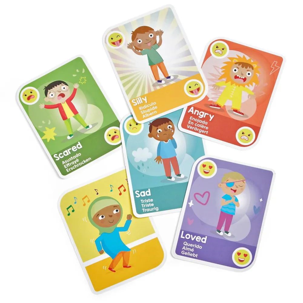 Learning Resources Samtalekort - Følelser, 100 stk| Sociale Kompetencer|Sprog & Leg