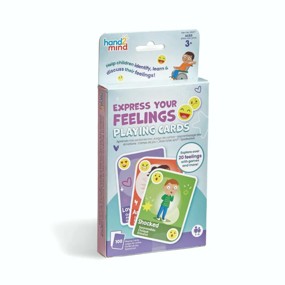Learning Resources Samtalekort - Følelser, 100 stk| Sociale Kompetencer|Sprog & Leg