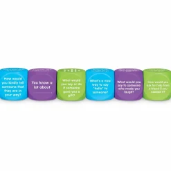 Learning Resources Samtaleterninger (engelsk) - Venlighed, 6 stk| Sociale Kompetencer|Sprog & Leg