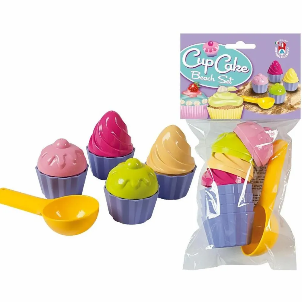 Sandforme - Cupcakes, 9 dele| Udeleg|Strand- & Sandlegetøj