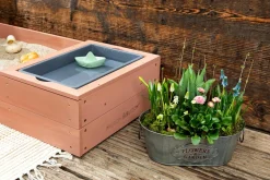 MUDDY BUDDY® Sandkasse - Space Saver, Rosa| Udeleg