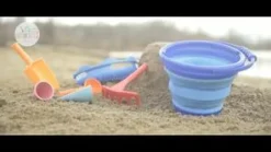 Sandleg - Spandsæt med 7 dele - Blå| Udeleg|Strand- & Sandlegetøj