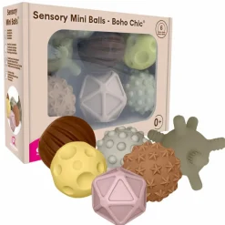 edushape Sansebolde mini - Boho Chic, 6 stk| Taktil / Følesans|Tumlinge Legetøj