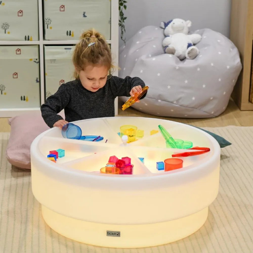 tickit® Sansebord til sand og vand – H: 28,5 cm|Børn Til Børneværelset|Lysborde