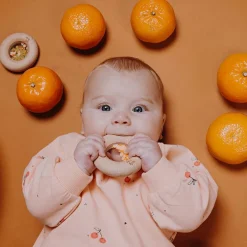 Sansedonut Ø7 cm - Appelsiner|Børn Mindfulness For Børn|Sanselegetøj