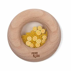 Sansedonut Ø7 cm - Citroner|Børn Mindfulness For Børn|Sanselegetøj