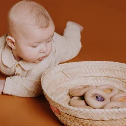 Sansedonut Ø7 cm - Tomater|Børn Mindfulness For Børn|Sanselegetøj