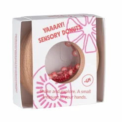Sansedonut Ø7 cm - Tomater|Børn Mindfulness For Børn|Sanselegetøj