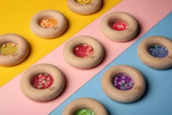 Sansedonut Ø7 cm - Vandmeloner|Børn Mindfulness For Børn|Tumlinge Legetøj
