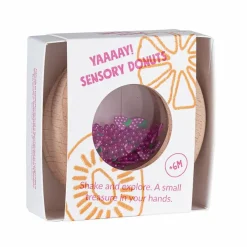 Sansedonut Ø7 cm - Vindruer|Børn Mindfulness For Børn|Tumlinge Legetøj