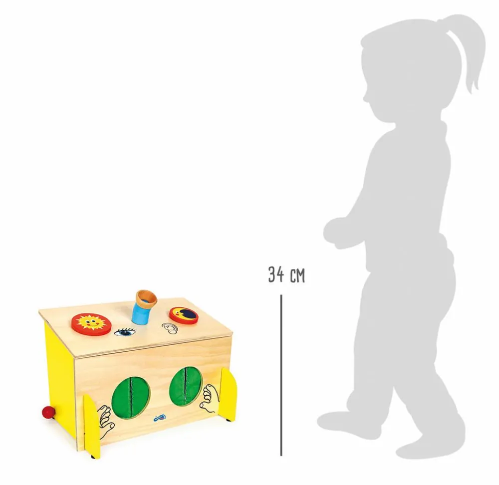 small foot Sansekasse| Taktil / Følesans|Sanselegetøj