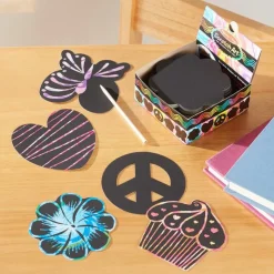 Melissa & Doug Scratch Art - Former| Tegne- & Malegrej