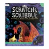 OOLY Scratch & Scribble - Fantastiske drager| Legetøj Til Ferien|Tegne- & Malegrej