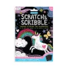OOLY Scratch & Scribble, mini - Populære venner| Legetøj Til Ferien|Tegne- & Malegrej