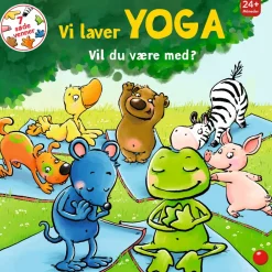 Forlaget Bolden 7 søde venner: Vi laver yoga|Børn Mindfulness For Børn|Børneyoga