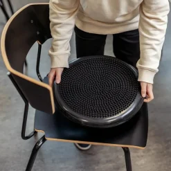 Siddepude Ø33 cm - Sort| Taktil / Følesans|Hjælpemidler