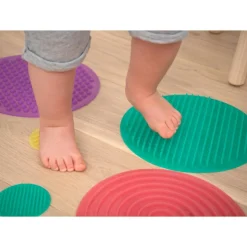 tickit® SiliShapes® taktilskiver, 10 stk| Taktil / Følesans|Grovmotorik