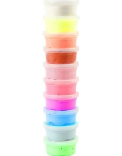 Creativ Company Silk Clay 10 x 40 gr. - Neon| Påske|Kreativ Leg