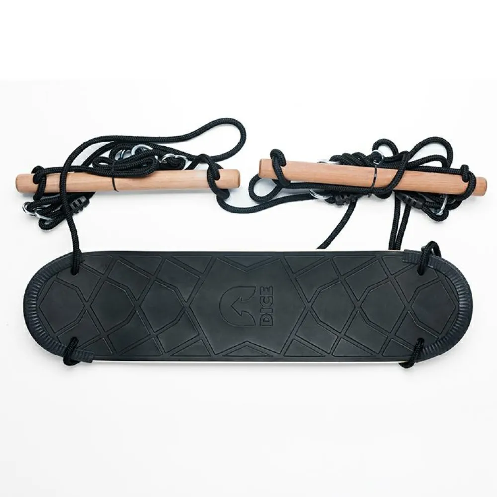 DICE Skateboardgynge 81 x 20 cm (sort reb)| Gynger