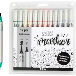 Creativ Company Sketch Marker, 12 stk| Påske|Tegne- & Malegrej