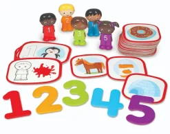 Learning Resources Skill Builders! - Tal og bogstaver (A-Z) (2 år)| Stem Læringslegetøj|Sprog & Leg