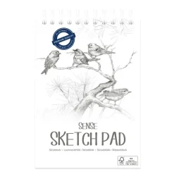 Skitseblok A5 / 140 gr. - Hvid, 60 ark| Tegne- & Malegrej