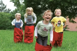 Lilliputiens Sække til sækkeløb af markisestof, 4 stk| Udeleg|Balanceleg