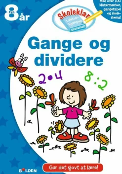 Forlaget Bolden Skoleklar lektiehjælper: Gange og dividere| Logik & Talforståelse|Skolesjov