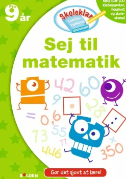 Forlaget Bolden Skoleklar lektiehjælper: Sej til matematik| Logik & Talforståelse|Skolesjov