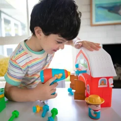 Learning Resources Skru & Design - Bondegård| Stem Læringslegetøj|Byggesæt