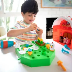 Learning Resources Skru & Design - Bondegård| Stem Læringslegetøj|Byggesæt