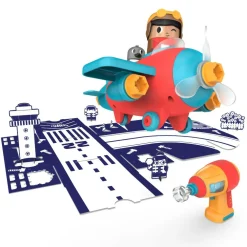 Learning Resources Skru & Design - Flyver| Byggesæt|Stem Læringslegetøj