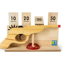 BS Toys Skydespil i træ| Matematik & Leg|Udeleg