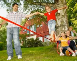 Slackline balancesæt - Begynder/Family| Udeleg|Balanceleg