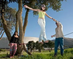 Slackline balancesæt - Øvede/Aktiv| Udeleg|Balanceleg