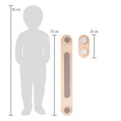 small foot balancesti, 7 dele| Taktil / Følesans|Balanceleg