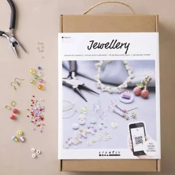 Creativ Company Smykkekit læringssæt - Friske farver| Voksenværk|Lav Selv Smykker