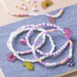 Creativ Company Smykkekit mini - Armbånd m. krympeplast charms| Lav Selv Smykker