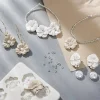 Creativ Company Smykkekit - Rose-smykker (hvid/beige)| Voksenværk|Lav Selv Smykker